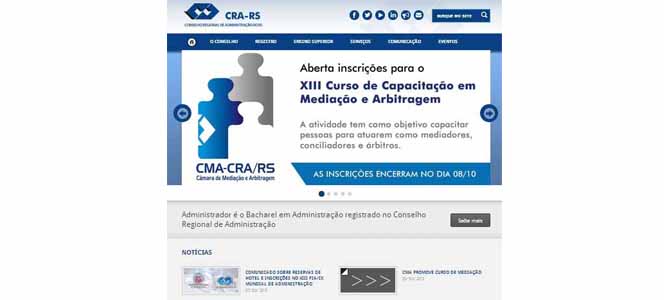 CRA-RS lança novo site CRA-RS lança novo site